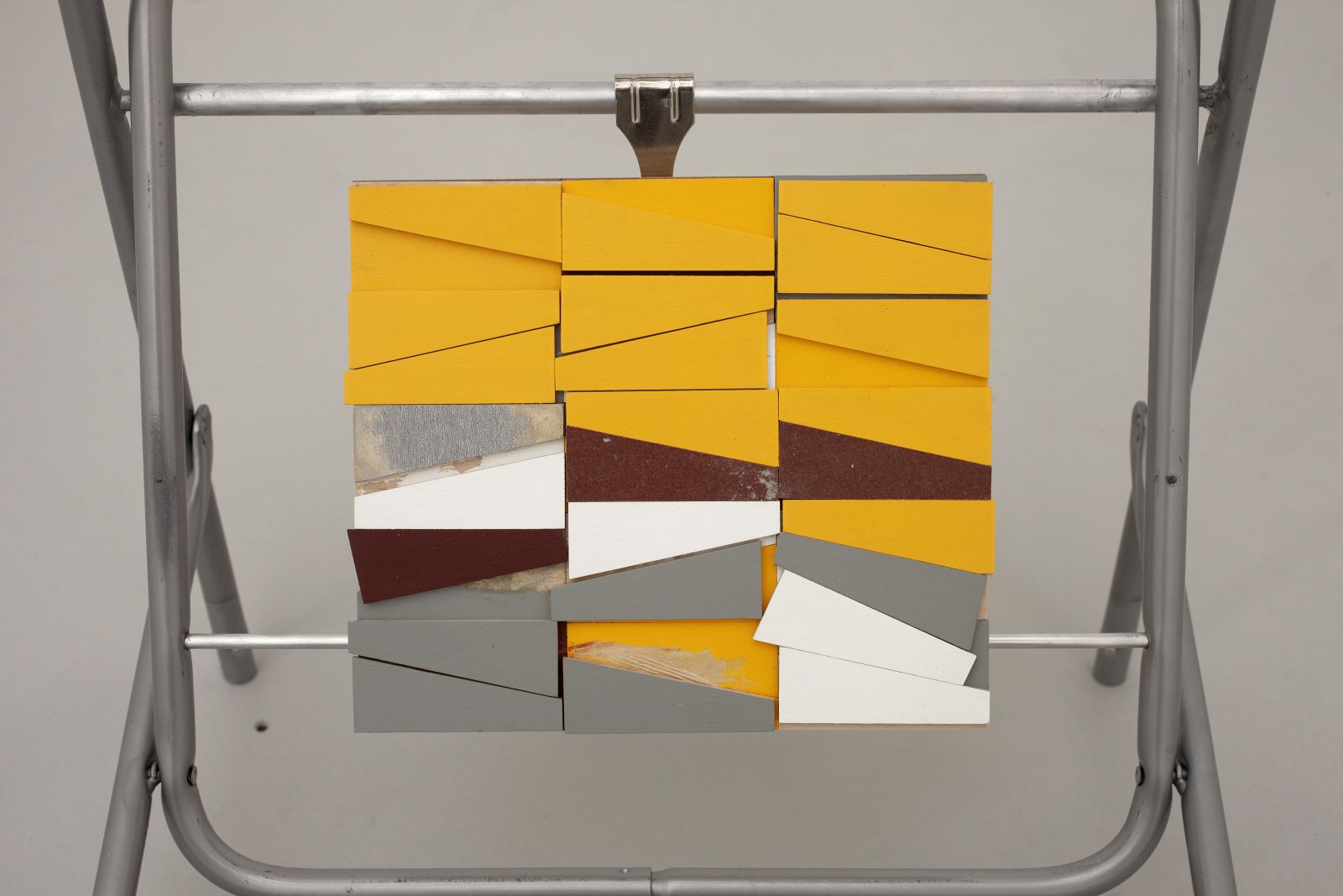 Studio Keys (Yellow, Grey) (Triptych)